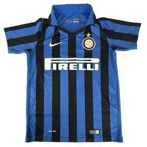 Inter Milan 2015/16 Nike Home Shirt Jersey Size Youth Boys Medium - Picture 1 of 10