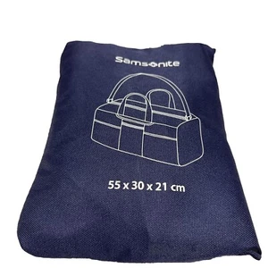 Samsonite Foldaway Packable Duffel Bag, Evening Blue, Medium - Picture 1 of 3