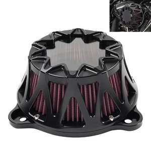 Air Cleaner Intake Filter Fit Harley Touring Road King Street Glide 2008-2016 - Picture 1 of 11