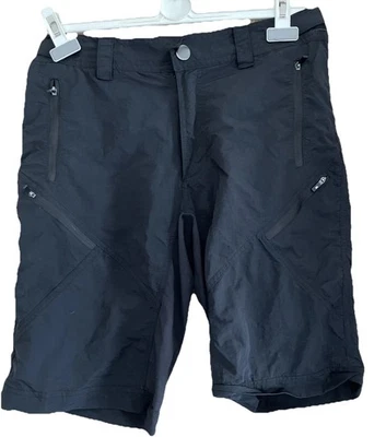 Boardman Mens Black MTB Shorts & padded liner inner Multi Pockets Size small  - image 1 of 4