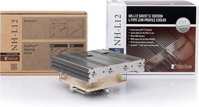 Noctua NH-L12 Ghost S1 Edition, Premium Low Profile CPU Cooler Itx Sff  - Image 1 of 4