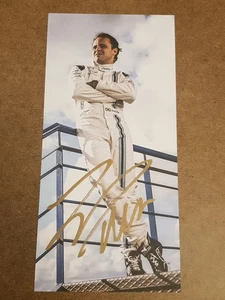 Felipe Massa Hand Signed Autographed 21 x 10cm Photo Formula 1 F1 Promo Card - Picture 1 of 7