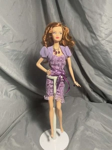 2007 Barbie Doll Birthstone Beauties Collection February Miss Amethyst - Picture 1 of 3