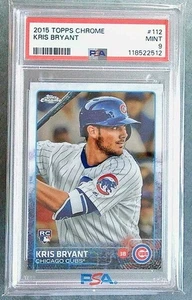 2015 Topps Chrome - Kris Bryant #112 (RC) PSA 9 - Bild 1 von 2