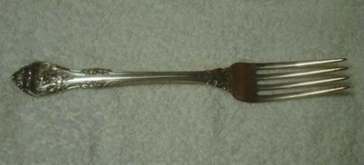 ВИЛКА ИЗ ЧИСТОГО СЕРЕБРА GORHAM, MEDICI - Изображение 1 из 4