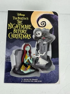 2024 Hallmark Disney Nightmare Before Christmas Jack Sally Zero ornamento cofanetto - Foto 1 di 4
