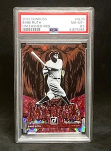 2022 Donruss Babe Ruth Unleashed Red #50/149 #UNL13 PSA 8.5 - Picture 1 of 2