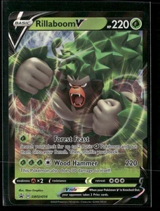 Rillaboom V SWSH: Sword & Shield Promo Cards #SWSH014 Pokemon - Picture 1 of 2