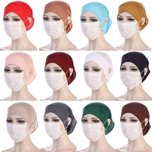 Muslim Turban Cancer Chemo Hat Hijab Hair Loss Cap Bandana Scarf Head WrapCover✔ - Picture 1 of 37