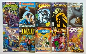 ANTIGUA COLECCIÓN DE CÓMICS MIXTOS DC COMICS LOTE DE 10 J5.664 - Imagen 1 de 1