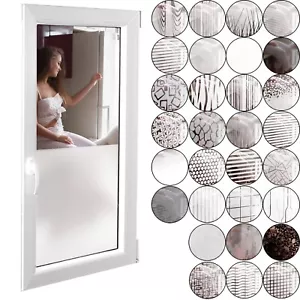 7,9€/m² Milchglasfolie Sichtschutzfolie Fensterfolie Frosted Selbstklebend Folie - Bild 1 von 95