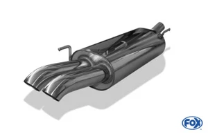 Sistema completo de escape deportivo Fox para VW Golf IV Cabriolet 1.9 TDI 66/81kW - Imagen 1 de 8