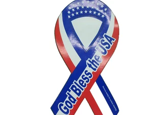 Patriotischer Magnet "God Bless the USA" Große Größe (Neu) - Bild 1 von 2