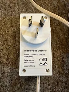 Genuine Telstra Voice Extender Pair Telstra Smart Modem - Picture 1 of 3
