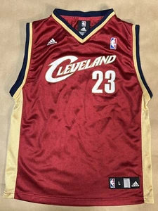 Lebron James used Youth large 14-16 Reebok NBA jersey Cleveland Cavs - Picture 1 of 5