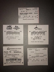 American Pharoah Uncashed 2$ Win Tickets Kentucky Derby, Preakness, Belmont, BC - Picture 1 of 5