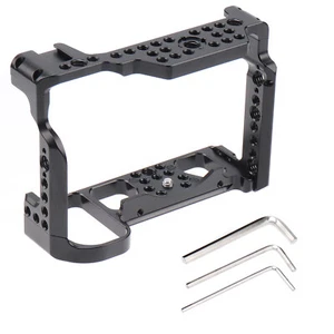 Aluminum Camera Cage Top Handle Grip for Nikon Z5/Z6/Z7/Z6II Video Rig - Arca - Picture 1 of 15