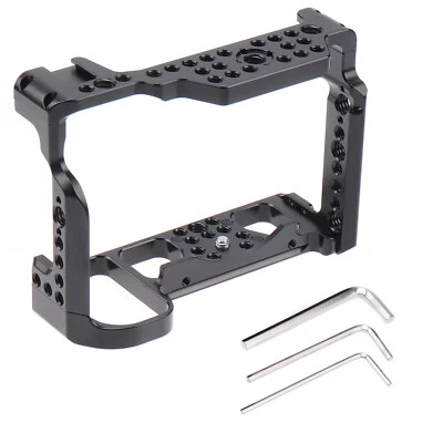  Aluminum Camera Cage Top Handle Grip for Nikon Z5/Z6/Z7/Z6II Video Rig - Arca - Image 1 of 4