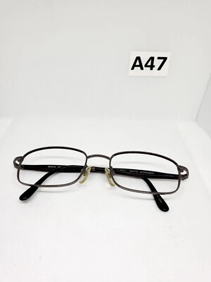 Armação de óculos 52-19 140 carvão vintage estabilizador de madeira - Imagem 1 de 4