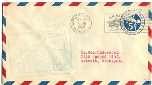 Varney Air Lines First Flight Portland Oregon - Pasco Washington - 1929 - Picture 1 of 2
