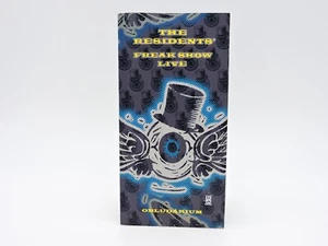 THE RESIDENTS Freak Show Live Obludarium theatre program November 1995 book rock - Imagen 1 de 5