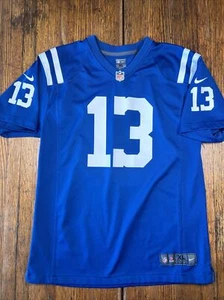 Indianapolis Colts Blue NFL Jersey Nike TY Hilton #13 Size Youth XL 18/20 - Picture 1 of 18