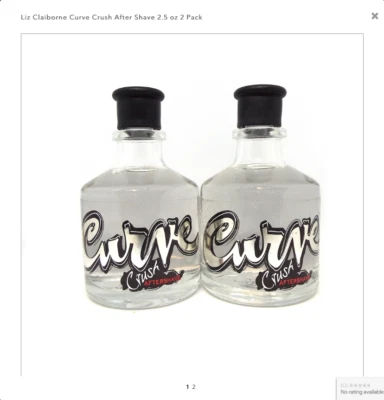 Paquete de 2 Liz Claiborne Curve Crush After Shave de 2,5 oz Foto 1 de 2