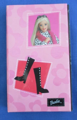 NUEVO Libro Calendario de Notas Teléfono Dirección Barbie Vintage Raro Rosa 4"x6.25" 2000 Foto 1 de 4