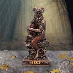 Nemesis Now PAN (Mini) Bronze Figurine Pagan Witch Gothic Witchcraft Vamp - Picture 1 of 7