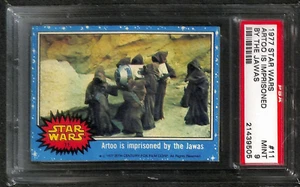 1977 STAR WARS #11 ARTOO IS IMPRISONED BY THE JAWAS - PSA 9 MINT - Picture 1 of 2