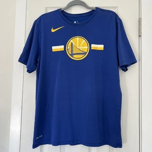 Camiseta Nike YouthNBA Golden State Warriors Dri-Fit Essential Talla L Azul Amarillo - Imagen 1 de 9