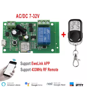 Ewelink Porta Automatica Wifi Cancello Auto WiFi Wireless 433Mhz Telecomando - Foto 1 di 8