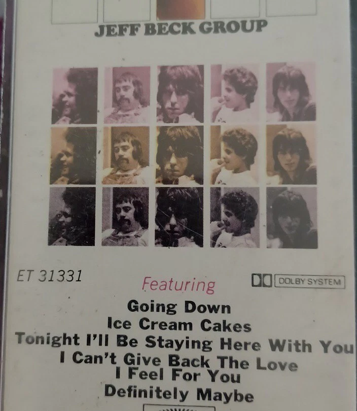 Jeff Beck Group Cassette - Image 1 of 1