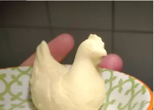Molde de mantequilla de pollo - Imagen 1 de 3