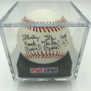 Stan Musial Stanley Frank Full Name Signed Heavily Inscribed Baseball PSA DNA - Picture 1 of 5