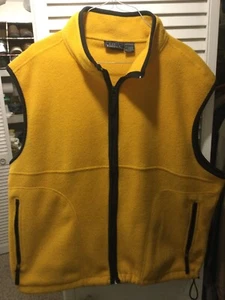 Basic Editions Fleece Vest Mens XL 90s vintage used Great condition warm - Picture 1 of 8