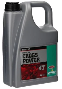Motorex Cross Power 4T 10W/60 Vollsynthetisches 4-Takt Motorenöl 4Liter - Bild 1 von 1