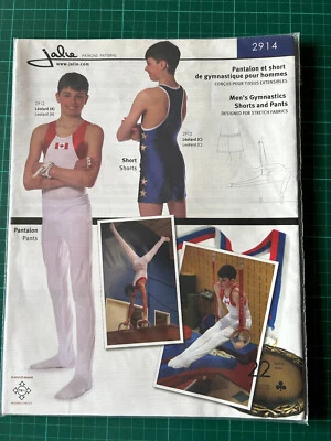 JALIE 2914 Gymnastics Shorts & Pants Sewing Pattern UNCUT Sealed - 22 Sizes - Image 1 of 2