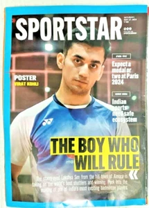 INDIA NUEVA REVISTA THE SPORTSTAR MAYO, 2023 CON PÓSTER VIRAT KOHLI, LAKSHYA, APA - Imagen 1 de 7