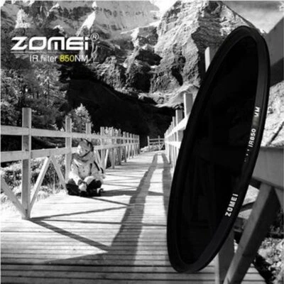 ZOMEI 30.5-82mm IR Filter 850NM X-Ray Infrared Filter F/ Canon Nikon Sony DSLR - Image 1 of 4