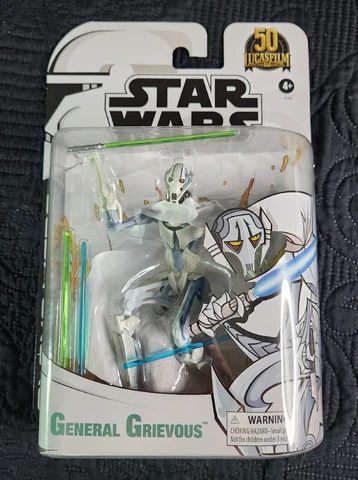6" Hasbro Star Wars The Black Series General Grievous Action Figure Cover