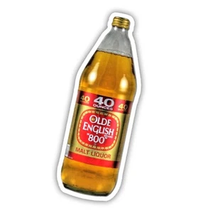 Etiqueta de calcomanía adhesiva de vinilo para botella de 40 oz. Vaso de ventana resistente a la intemperie para computadora portátil onza - Imagen 1 de 4