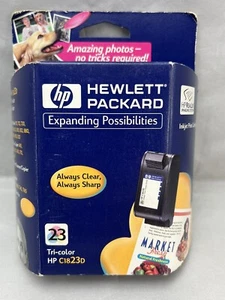 Hewlett Packard Original HP P 23 Tri Color C1823D Tintenpatrone Neu EXP Nov 2001 - Bild 1 von 7