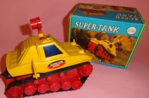 GREECE OLD 'SUPER TANK 109' A. ANANIADES GREEK MILITARY WAR BUGGY BOXED 1970-80s - Picture 1 of 12