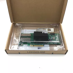 OEM Intel X710-DA2 10GB PCI 3.0 x8 Ethernet Converged Network Adapter X710DA2BLK - Picture 1 of 6