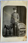 orig. Foto AK Soldat WK1 WW1 Erster Weltkrieg um 1916 Uniform