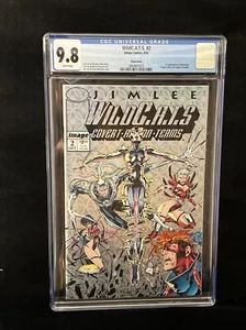 1992 IMAGE WildC.A.T.S #2 CGC 9.8 WHITE PAGES JIM LEE PRISM ART COVER, 7025 - Bild 1 von 10