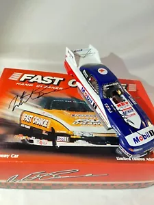 !AUTOGRAPH! WHIT BAZEMORE 1995 Dodge Fast Orange Funny Car by ACTION 1:24 Scale - Picture 1 of 17