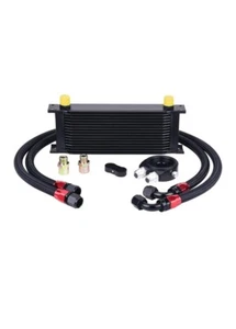 #1086. EVIL ENERGY 16 Oil Cooler Kit 10AN Transmission Engine Cooler Universal - Bild 1 von 24