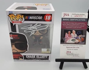 CHASE ELLIOTT SIGNED FUNKO POP JSA NASCAR TEAM HENDRICKS HOOTERS  - Picture 1 of 7